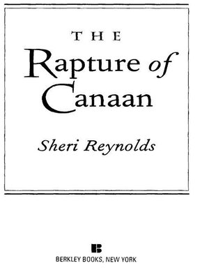 cover image of Rapture of Canaan